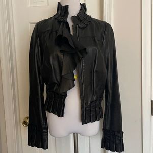 DVF vintage leather jacket